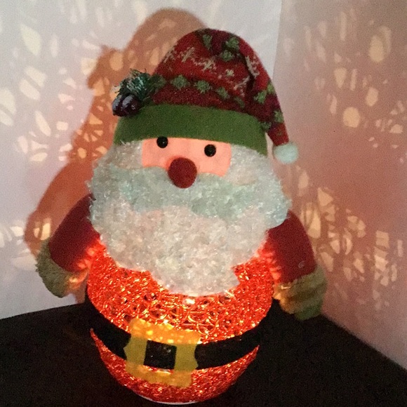 12” Santa Christmas Holiday Light Decor - Picture 3 of 15